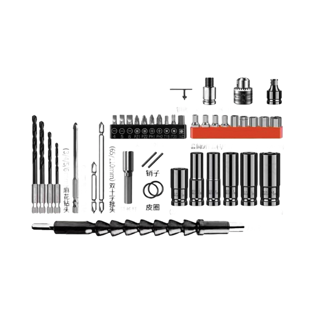 42 Piece Socket Set 1/2 Inch f - Work Glove Impact ulasan dan harga