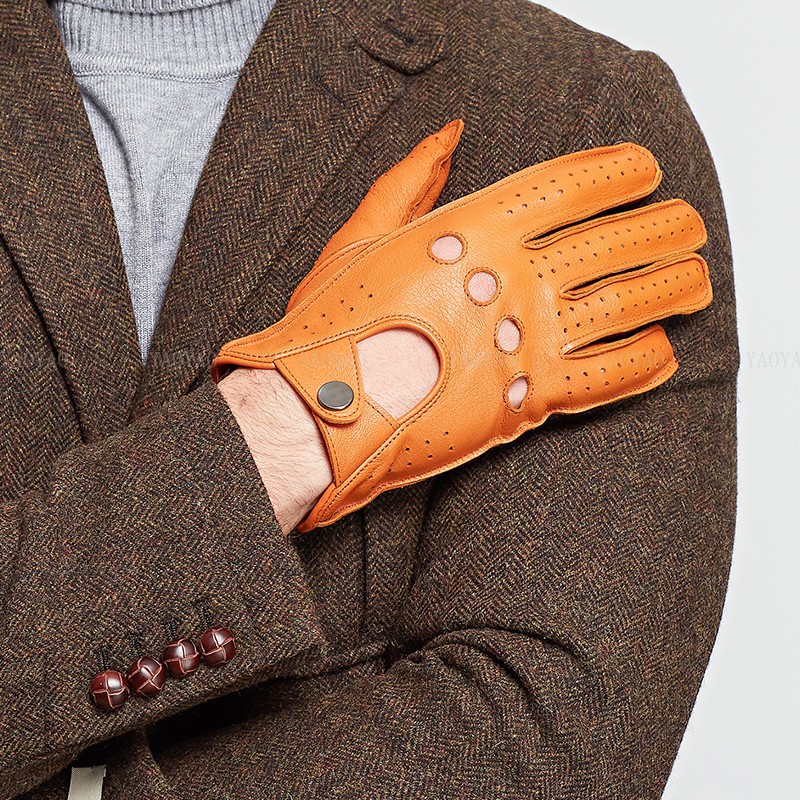 Fashion Accessories Male Sprin - Leather Driving Glove ulasan dan harga