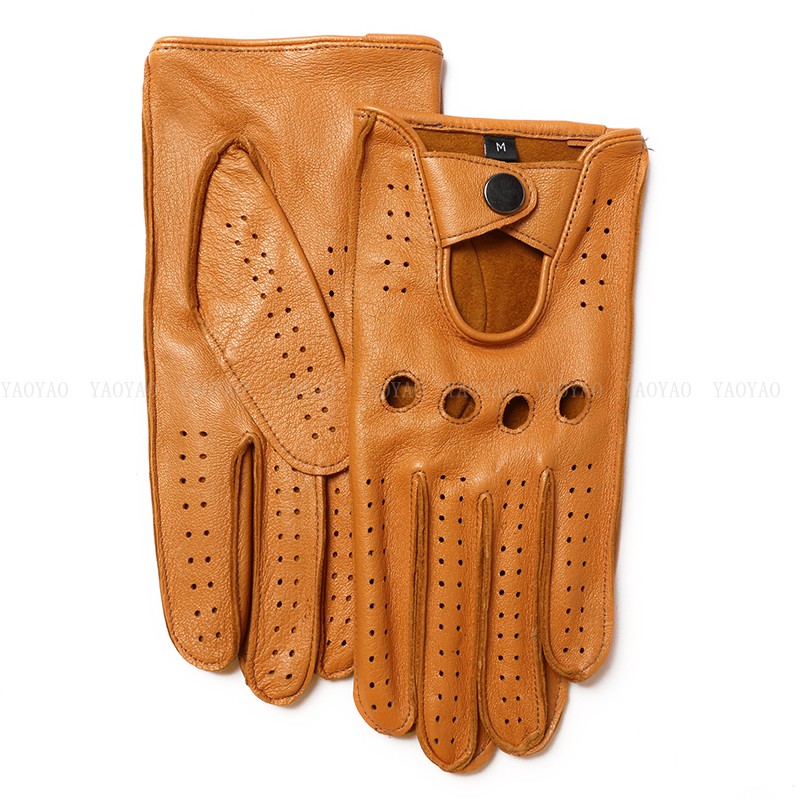 Fashion Accessories Male Sprin - Leather Driving Glove ulasan dan harga