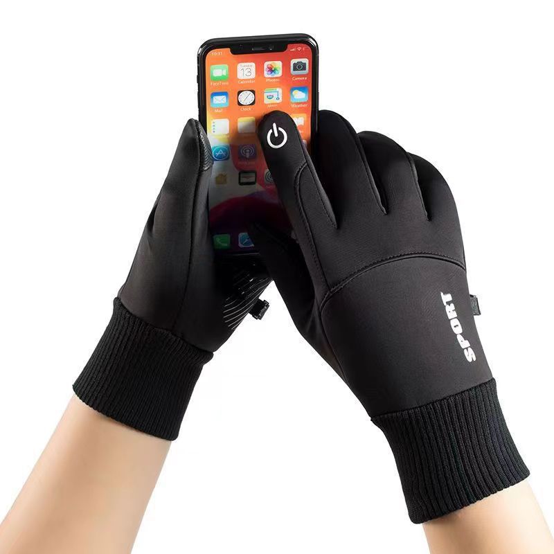 Winter Cycling Gloves Windproo - Ski Glove Waterproof ulasan dan harga