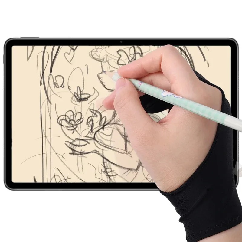 Drawing Glove Palm Rejection T - Touchscreen Glove Capacitive ulasan dan harga