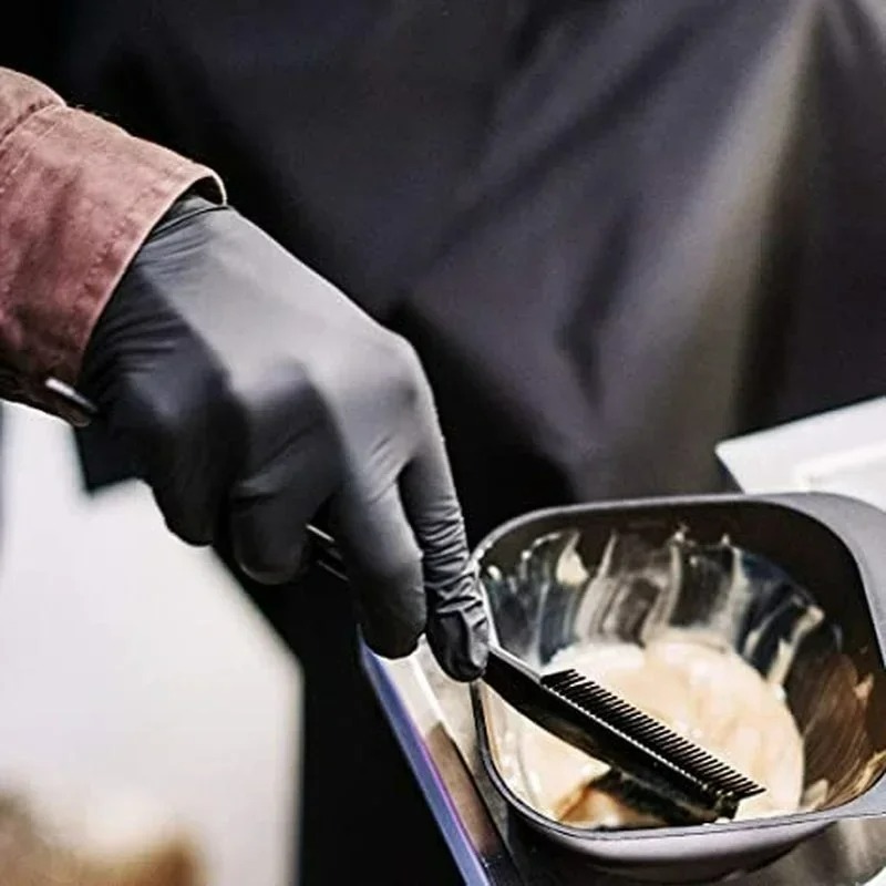 Black Nitrile Gloves Disposabl - Nitrile Mechanic Glove ulasan dan harga
