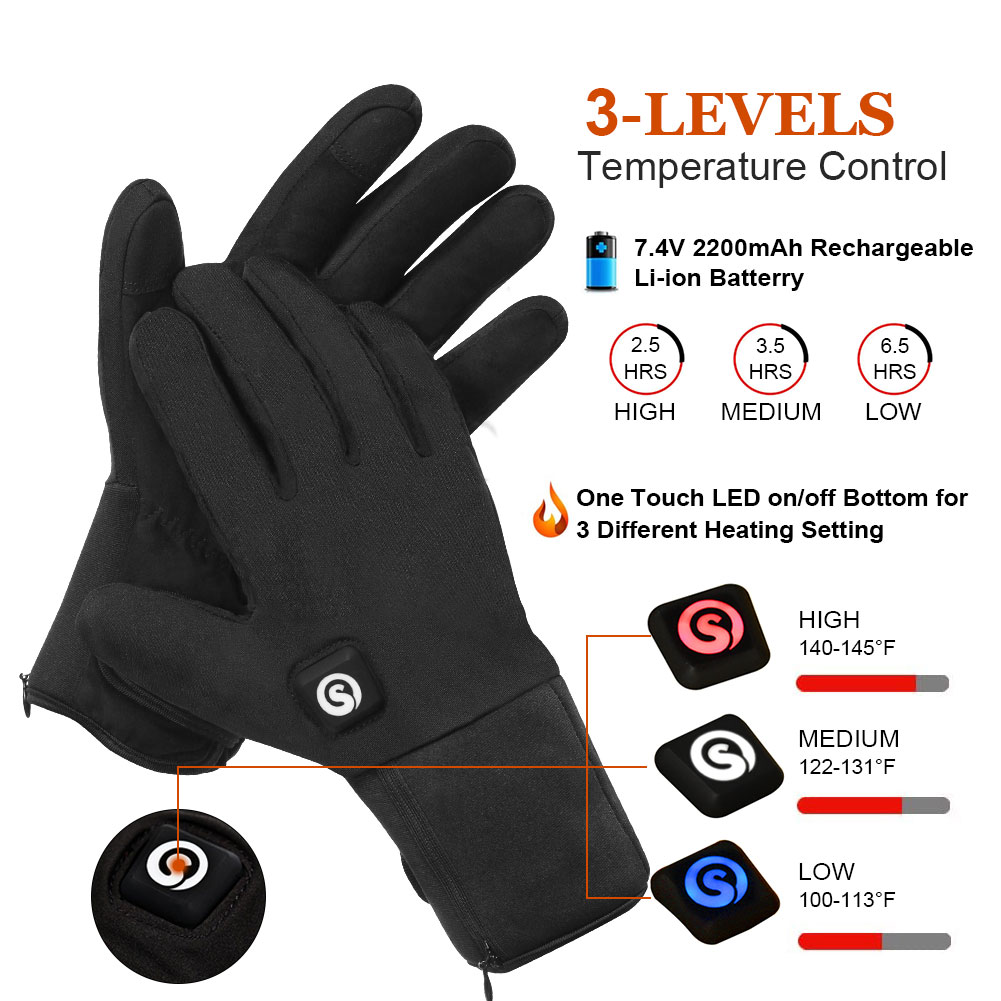Winter Electric Heated Gloves  - Heat Resistant Glove ulasan dan harga