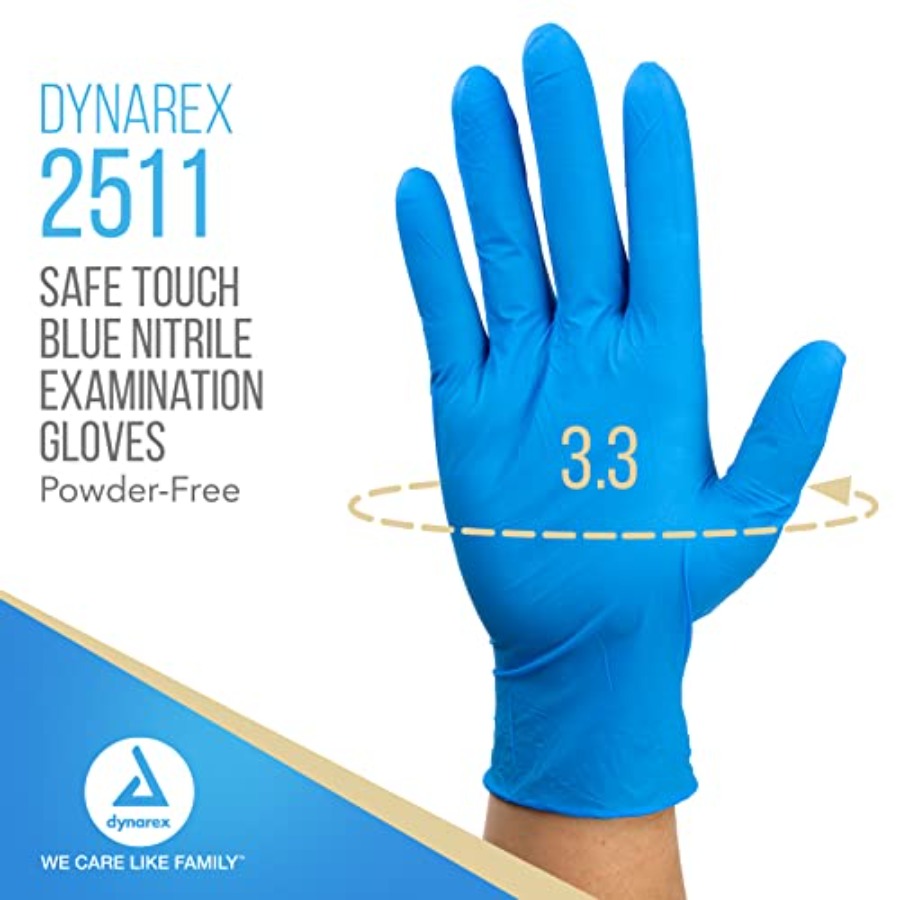 Safe-Touch Disposable Nitrile  - Exam Glove Nitrile ulasan dan harga
