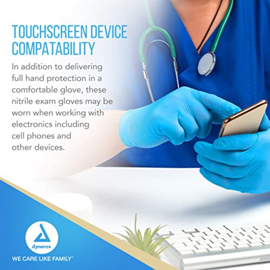 Safe-Touch Disposable Nitrile  - Exam Glove Nitrile ulasan dan harga