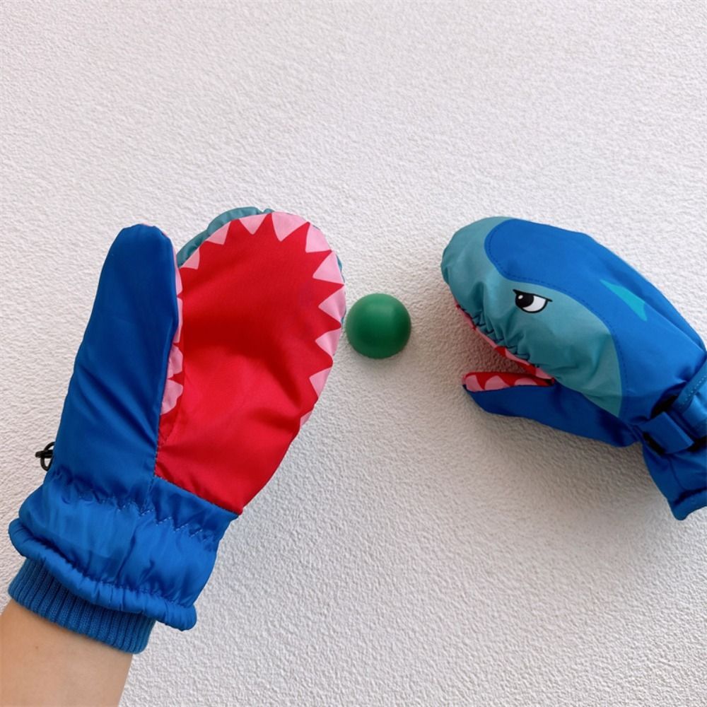 Cartoon Children Ski Gloves Wa - Ski Glove Waterproof ulasan dan harga