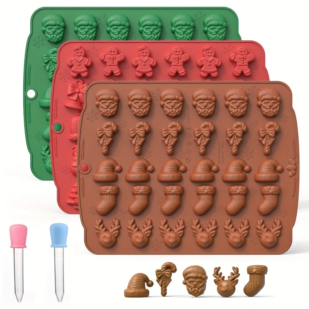 Christmas Silicone Chocolate M - Oven Mitt Silicone ulasan dan harga