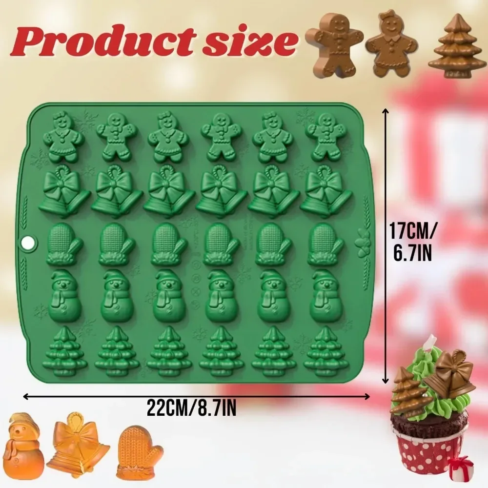 Christmas Silicone Chocolate M - Oven Mitt Silicone ulasan dan harga