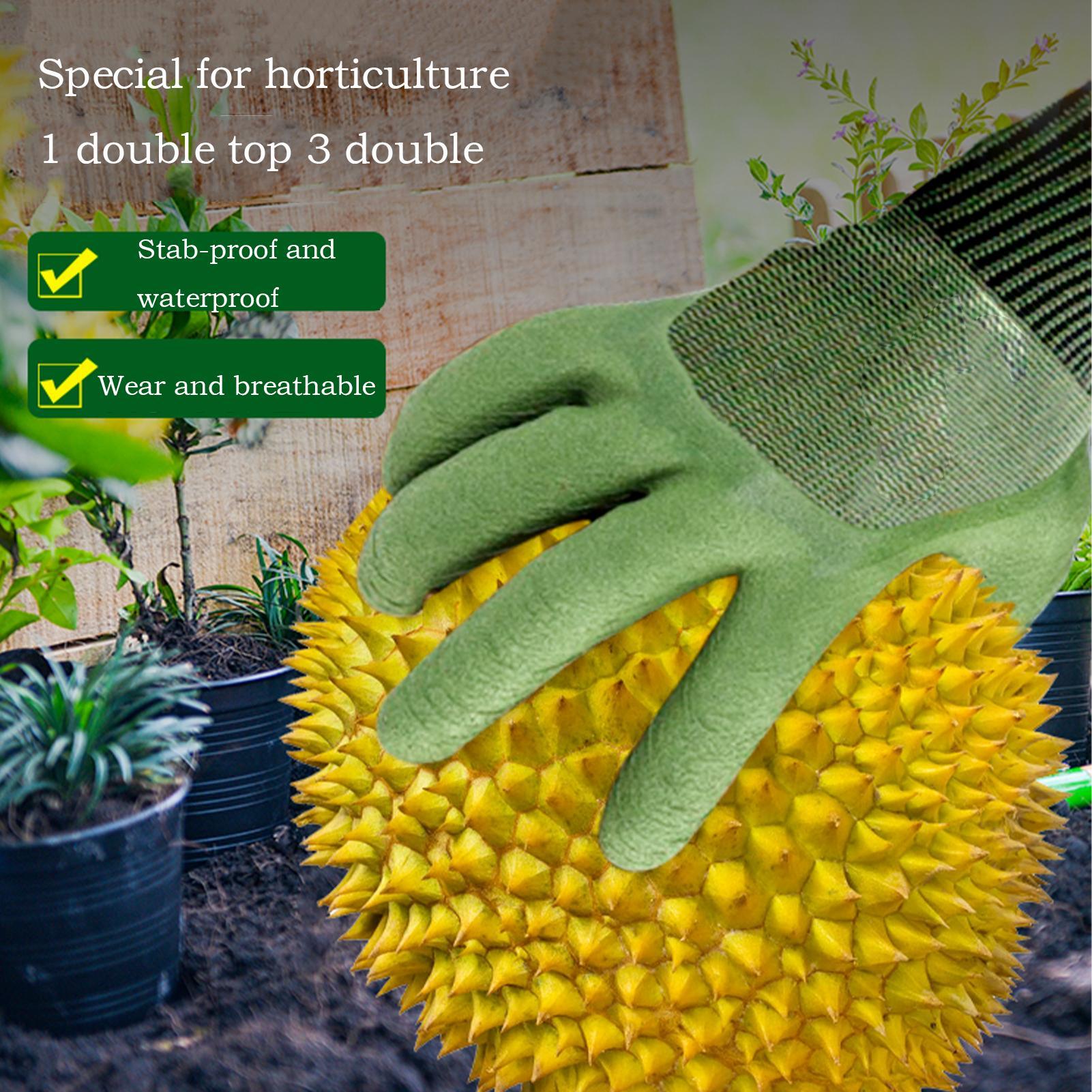 Gardening Gloves Latex Waterpr - Gardening Glove Waterproof ulasan dan harga
