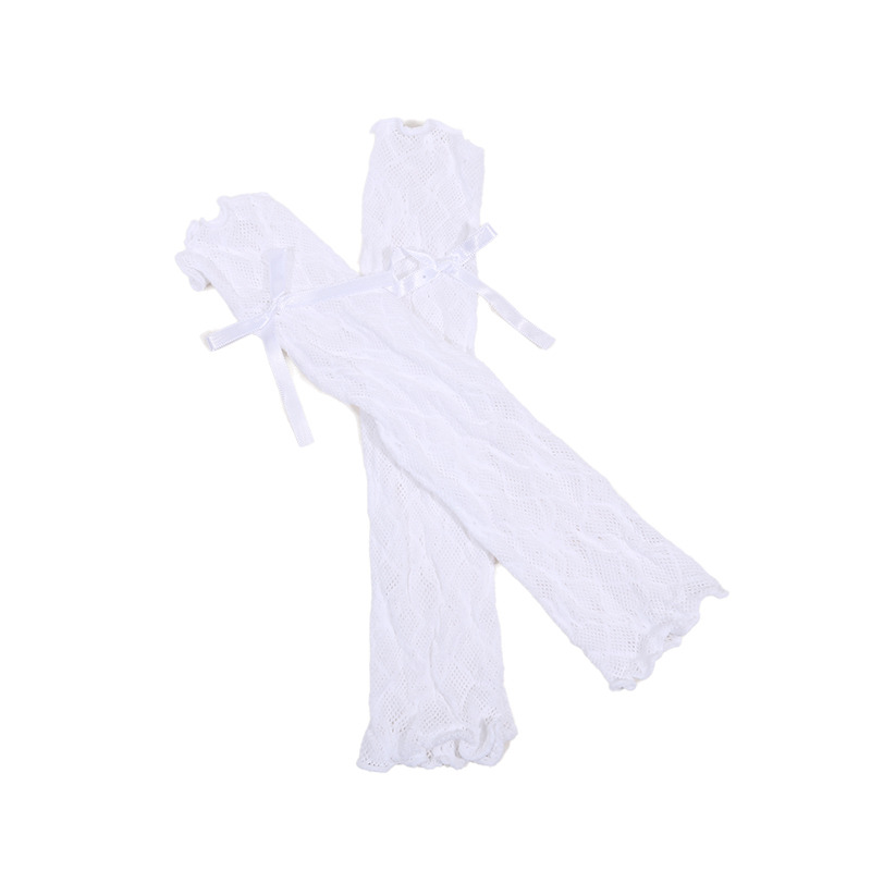 Summer Long Lace Ruffle Mesh F - Fingerless Glove Knit ulasan dan harga