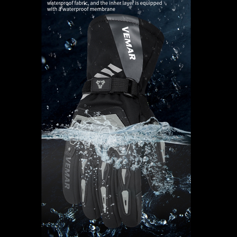 VE-01 Waterproof Winter Motorc - Winter Glove Insulated ulasan dan harga