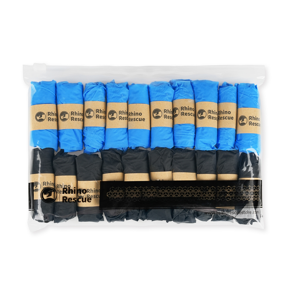Rhino Rescue Gloves-Powder Fre - Latex Disposable Glove ulasan dan harga