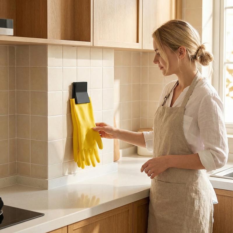 Glove Organizer Clips Wall Mou - Rubber Glove Cleaning ulasan dan harga