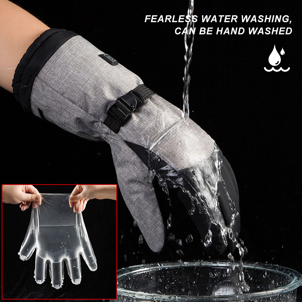 Electric Heated Gloves Men Wom - Ski Glove Waterproof ulasan dan harga