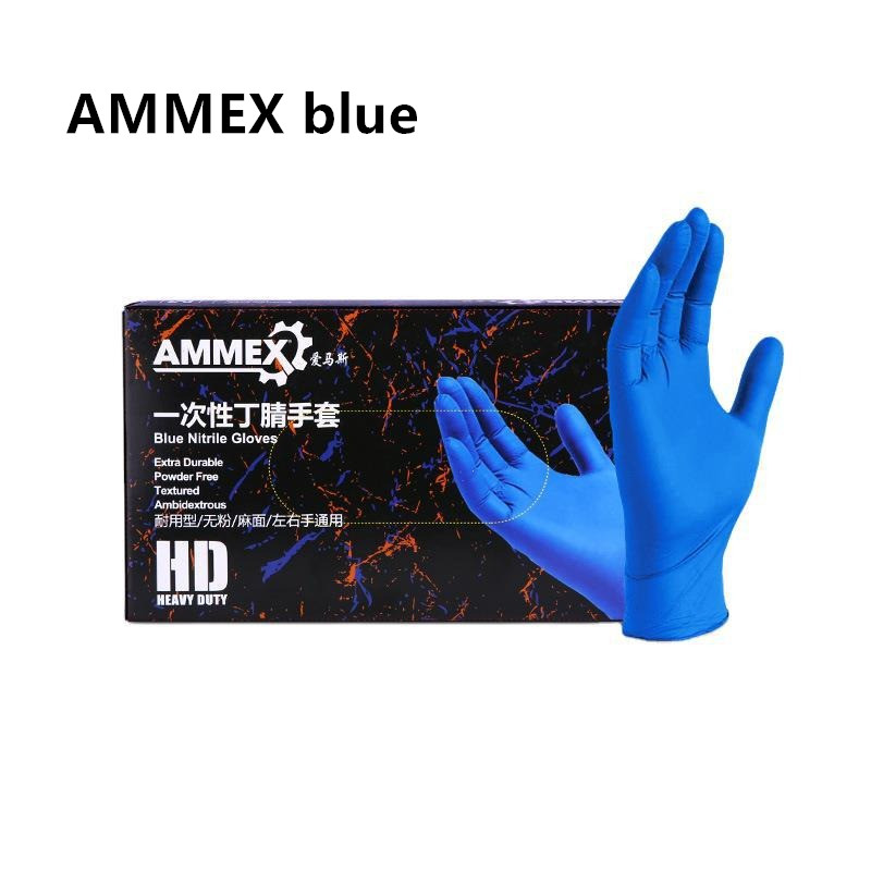 100% Nitrile Gloves Black 100p - Exam Glove Nitrile ulasan dan harga