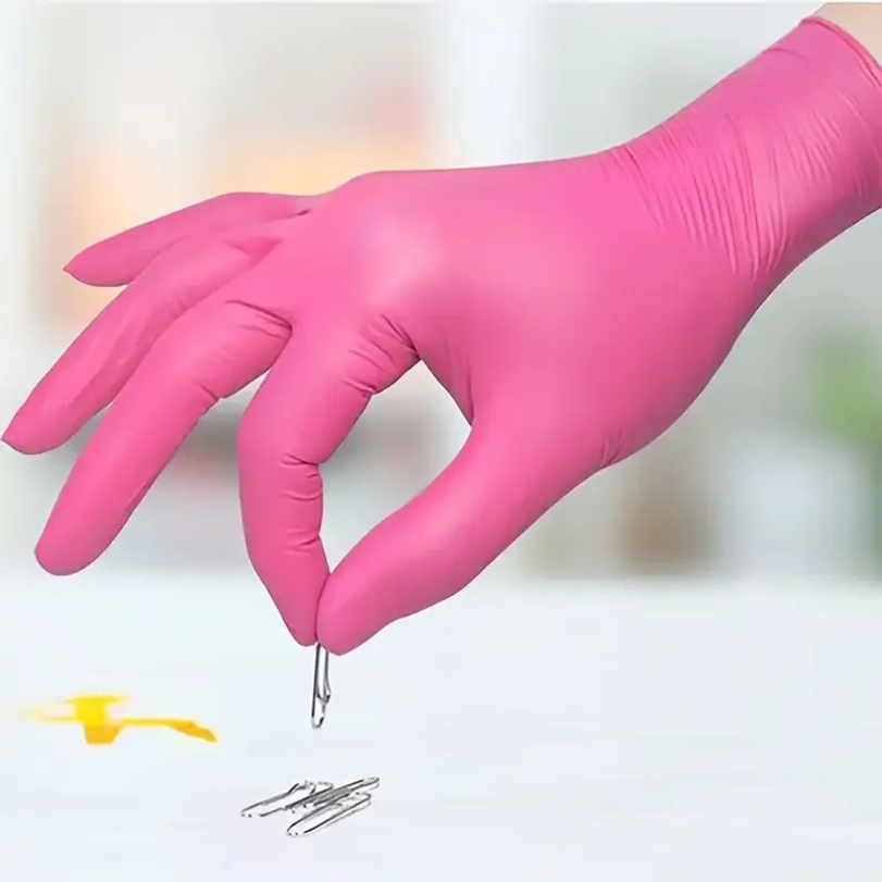 Fuchsia Nitrile Disposable Glo - Latex Disposable Glove ulasan dan harga