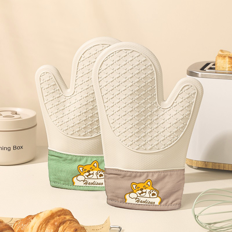 Heavy Duty Silicone Heat Resis - Oven Mitt Silicone ulasan dan harga