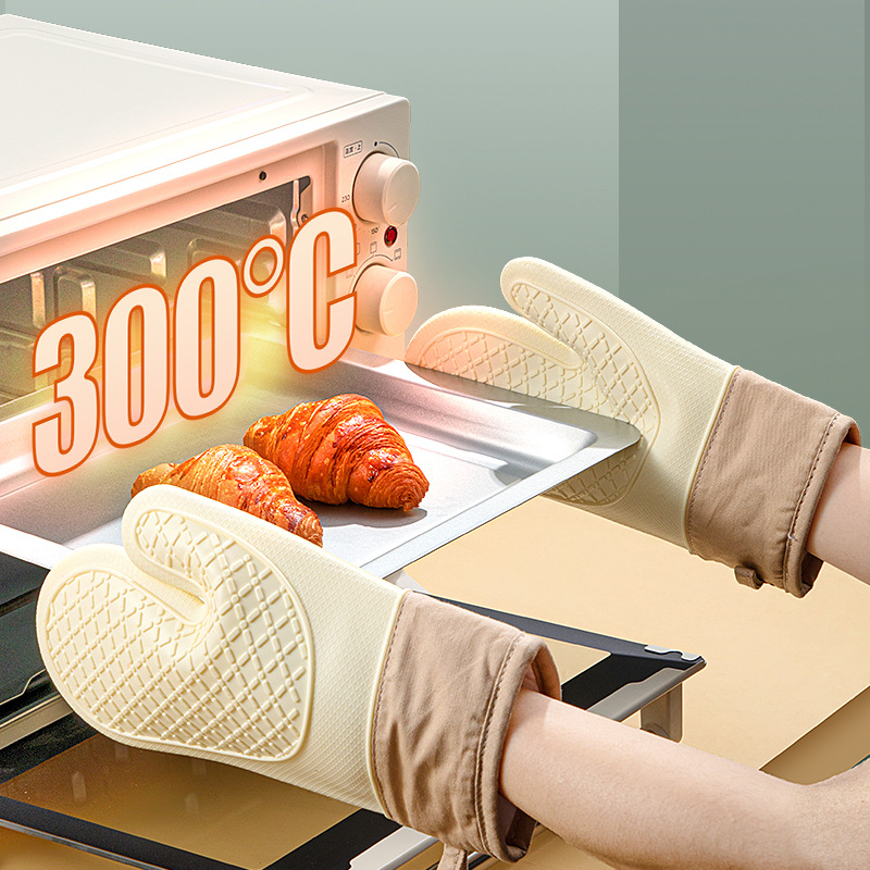 Heavy Duty Silicone Heat Resis - Oven Mitt Silicone ulasan dan harga