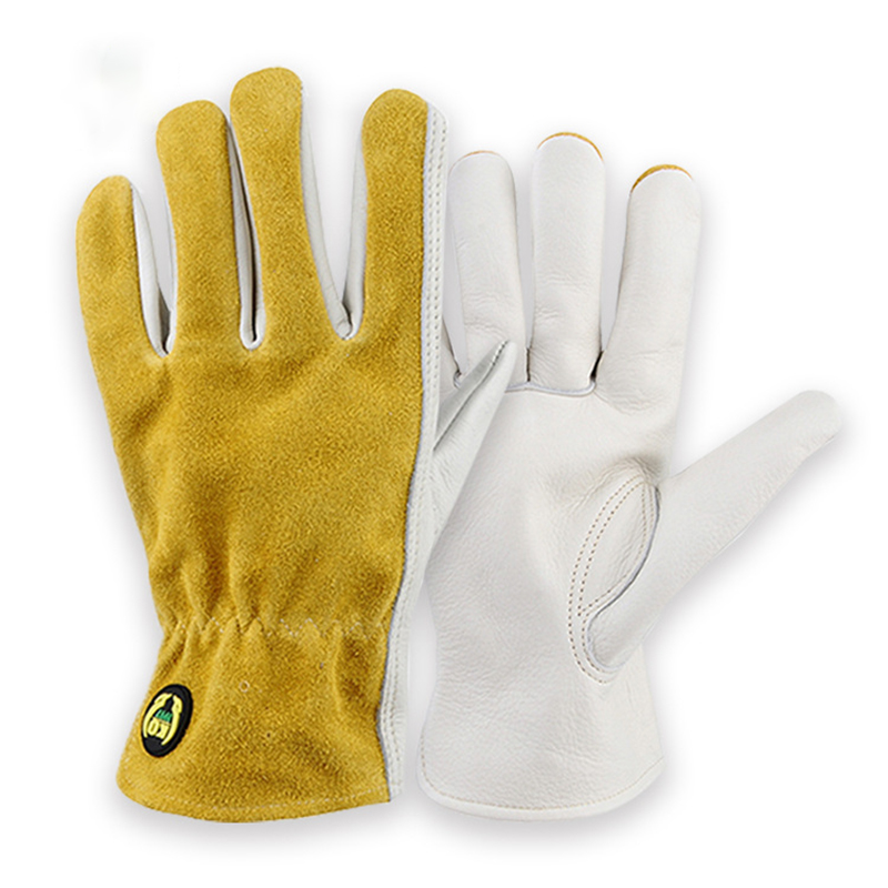 Leather Safety Work Gloves Gar - Leather Driving Glove ulasan dan harga