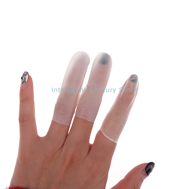 100 Pcs Rubber Non-slip Anti-s - Latex Disposable Glove ulasan dan harga