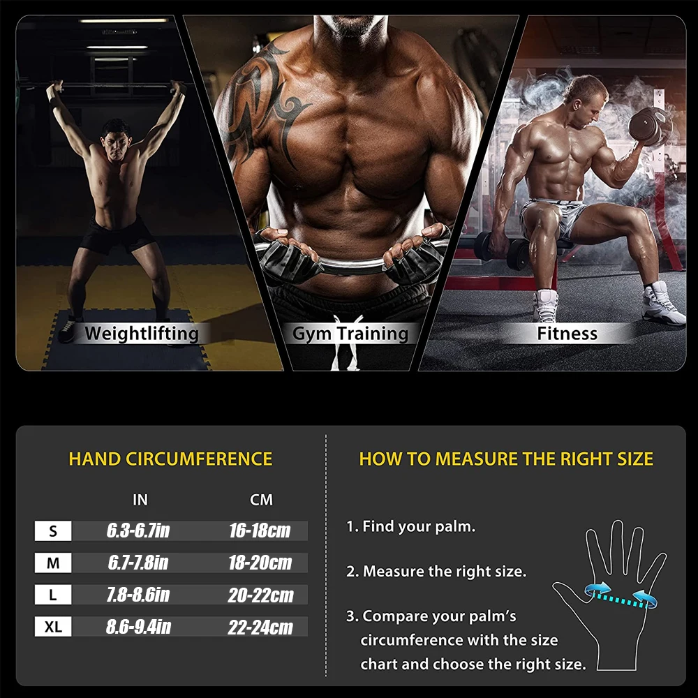 1Pair Half Finger Gym Fitness  - Workout Glove Gym ulasan dan harga