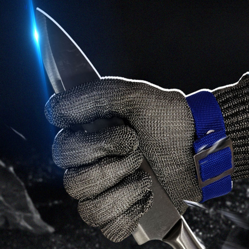 Anti-cut Mesh Metal Glove Safe - Cut Resistant Glove ulasan dan harga