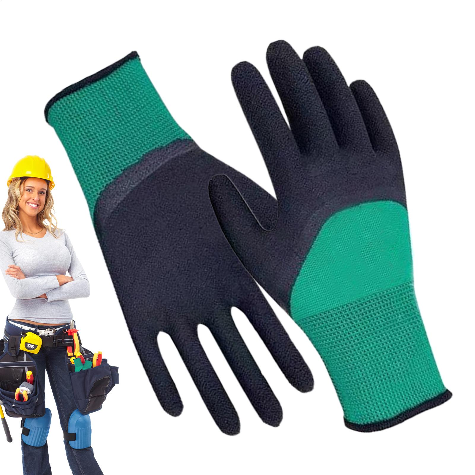 1 pair Womens Gardening Gloves - Gardening Glove Waterproof ulasan dan harga