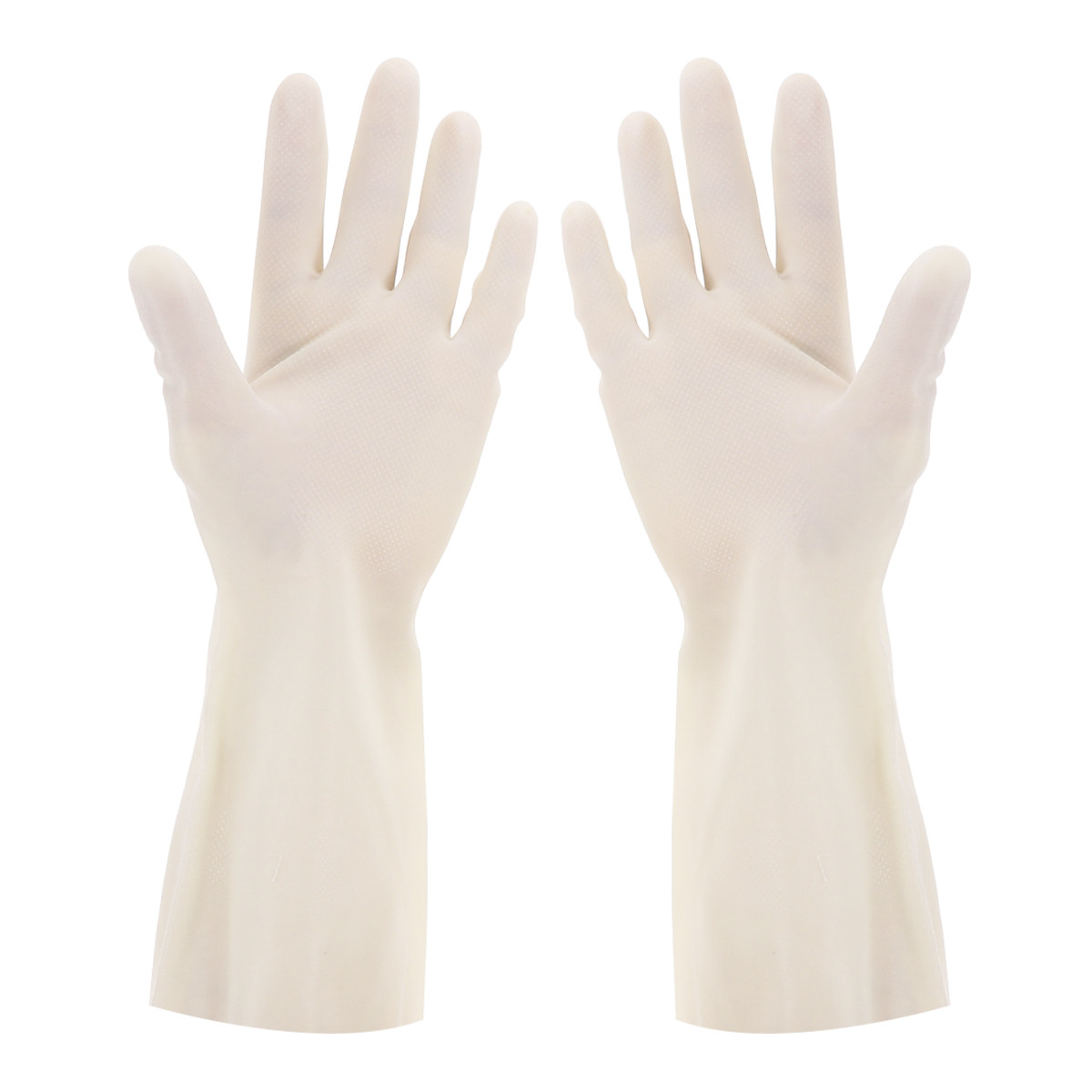 1Pair Waterproof Dishwashing G - Dish Glove Rubber ulasan dan harga