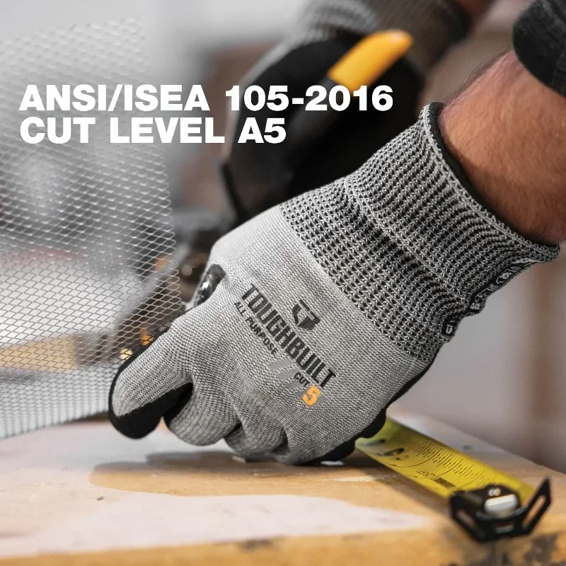ToughBuilt TB-P2-112-5-L Nitri - Cut Resistant Glove ulasan dan harga
