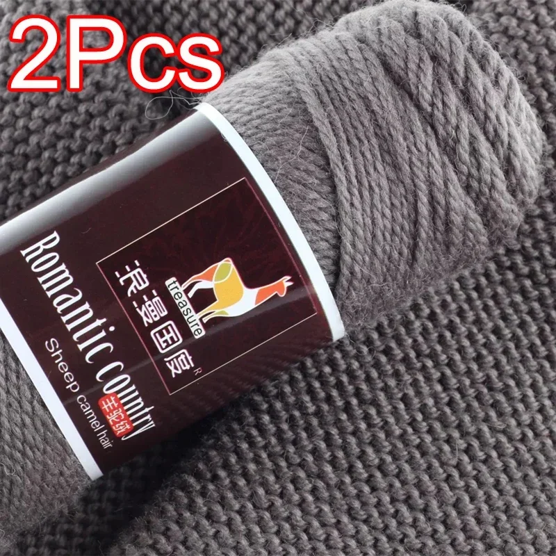 2Pcs total 200g Hand knitting  - Wool Glove Lined ulasan dan harga