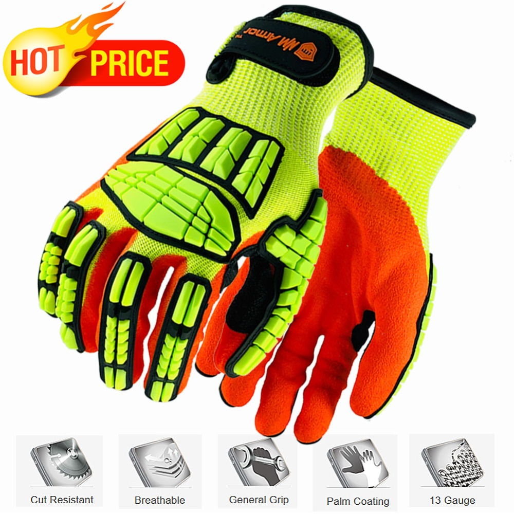 NMSafety Cut Resistant Level 5 - Work Glove Impact ulasan dan harga