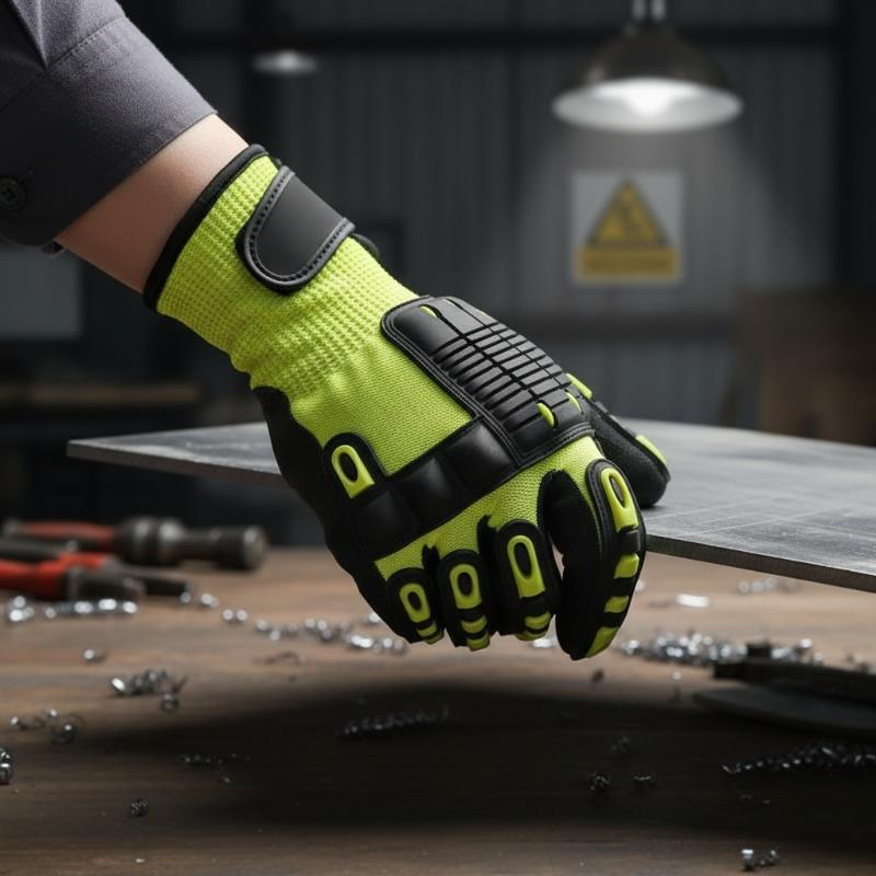 Cut Resistant Safety Work Glov - Work Glove Impact ulasan dan harga