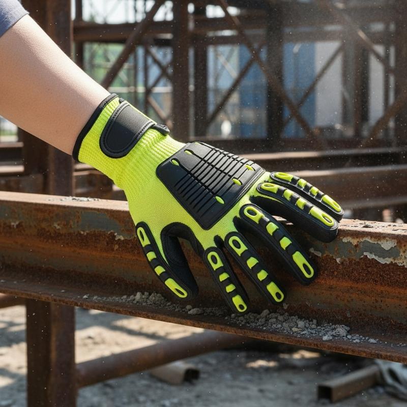 Cut Resistant Safety Work Glov - Work Glove Impact ulasan dan harga