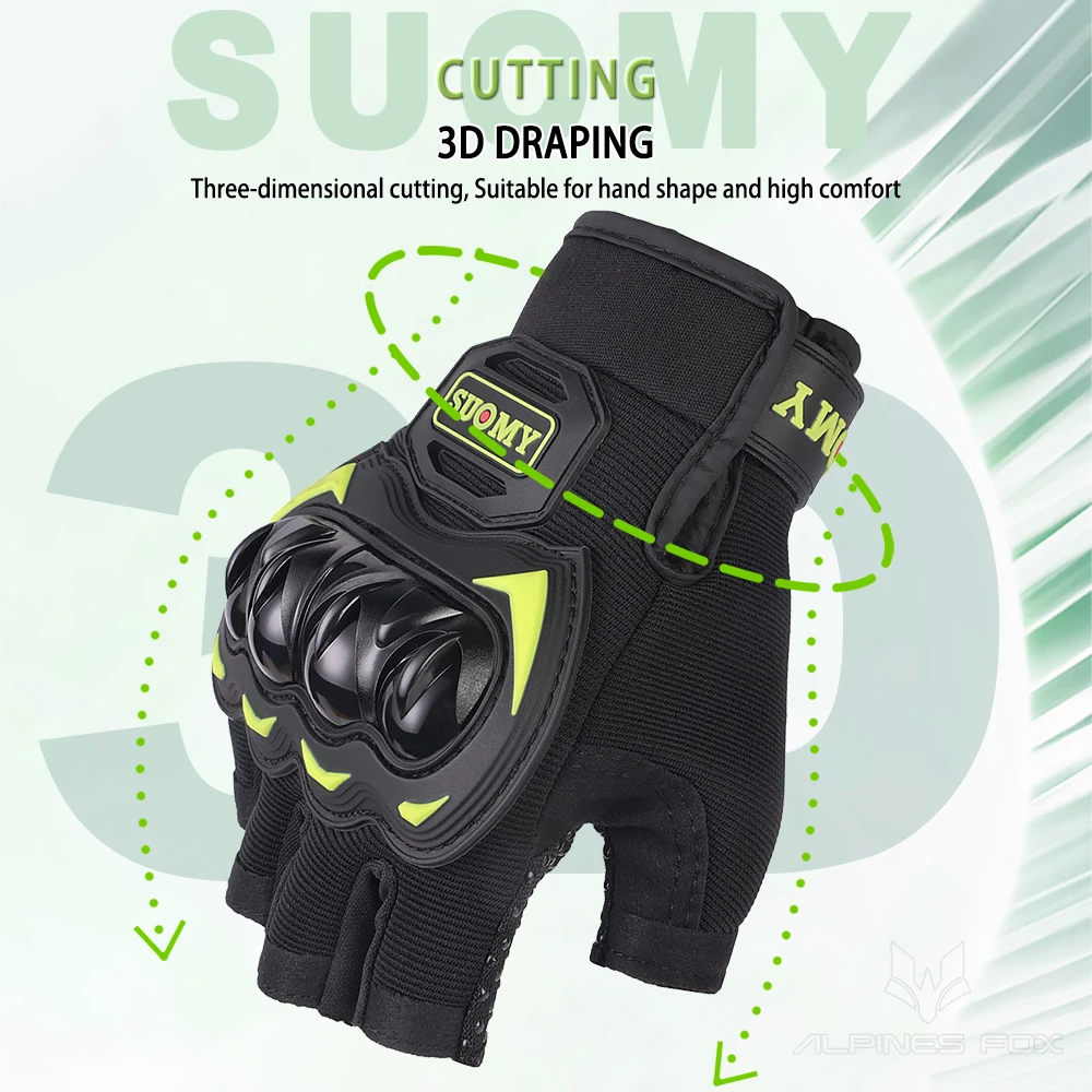 SUOMY Summer Motorcycle Gloves - Cycling Glove Padded ulasan dan harga