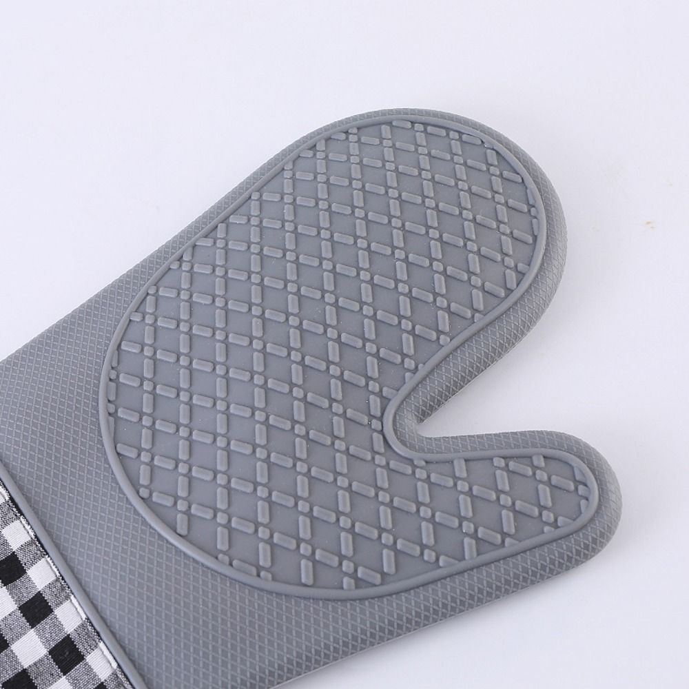 Insulated Oven Gloves Silicone - Oven Mitt Silicone ulasan dan harga