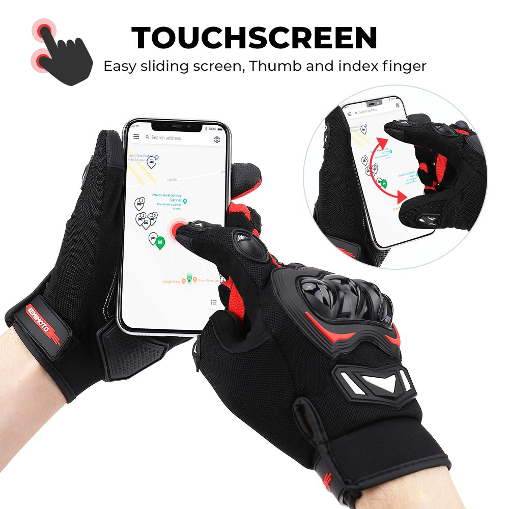KEMITOUR Summer Motorcycle Glo - Cycling Glove Padded ulasan dan harga